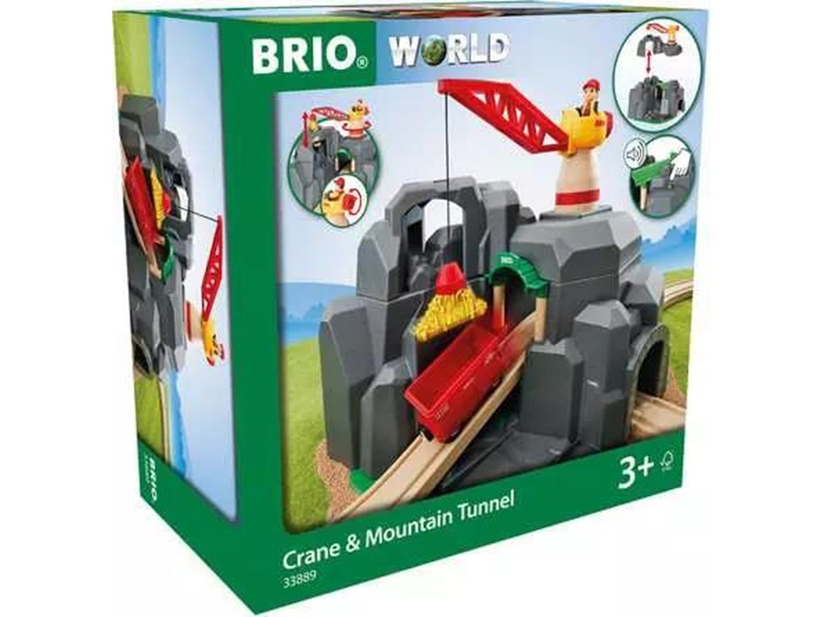 Brio Crane and Mountain Tunnel Brio Crane and Mountain Tunnel